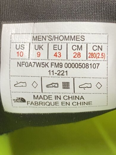 商品画像：ローカットスニーカー/28cm/nf0a7w5k 5