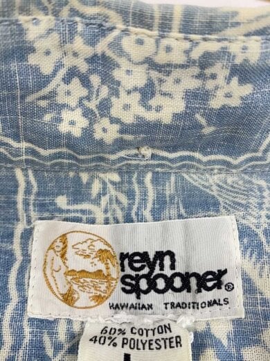 商品画像：半袖シャツ/L/コットン/BLU/総柄 3