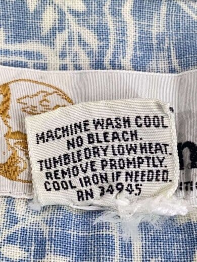 商品画像：半袖シャツ/L/コットン/BLU/総柄 5