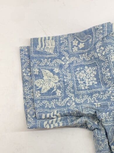 商品画像：半袖シャツ/L/コットン/BLU/総柄 6