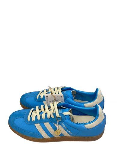 商品画像：ローカットスニーカー_IE6975/27.5cm/BLU/スウェード 1