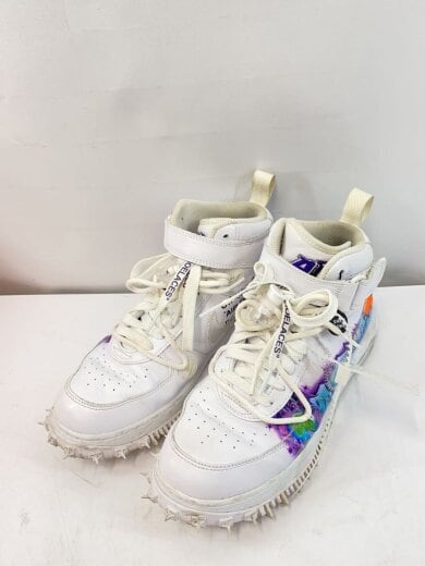 商品画像：OFF-WHITE X AIR FORCE 1 MID GRAFFITI_オフホワイト X エアフォース1 ミッド/2 2