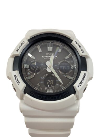 商品画像：ソーラー腕時計・G-SHOCK/デジアナ/ラバー/BLK/WHT// 1