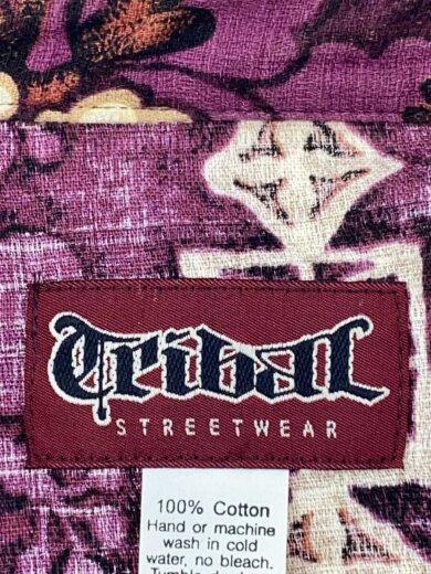 商品画像：TRIBAL STRRETWEAR/半袖シャツ/XL/コットン/PUP/総柄// 3