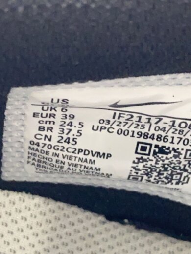 商品画像：ローカットスニーカー/24.5cm/WHT 5