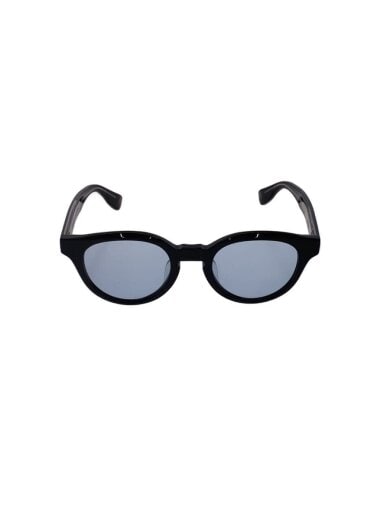 商品画像：メガネ/オーバル/BLK/メンズ 1