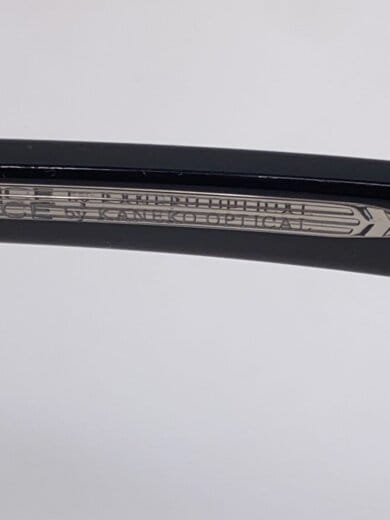 商品画像：メガネ/オーバル/BLK/メンズ 4