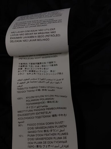 商品画像：コート/--/ナイロン/BLK/無地/LTA19A4694 5