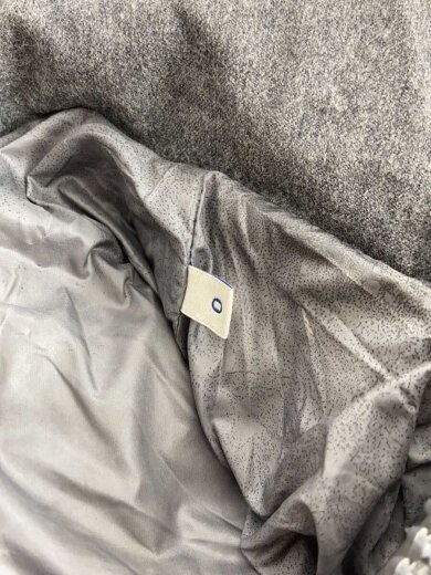 商品画像：ダウンジャケット/O/--/GRY/420914033805/強い使用感あり/シミ多数あり/タ// 4