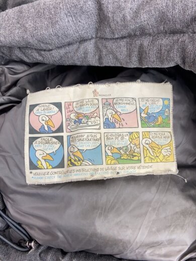 商品画像：ダウンジャケット/O/--/GRY/420914033805/強い使用感あり/シミ多数あり/タ// 5