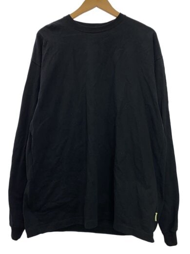 商品画像：長袖Tシャツ/L/コットン/BLK/プリント 1