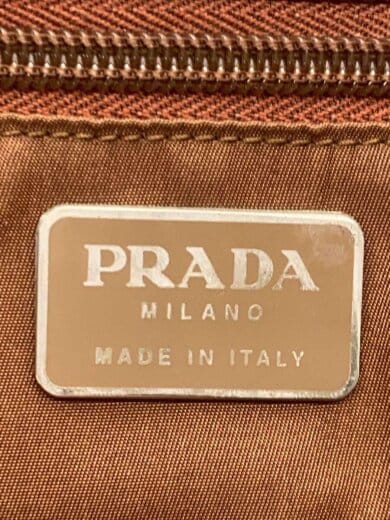 画像：PRADAハンドバッグ/ナイロン/BRW/無地5
