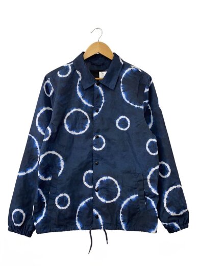 商品画像：ジャケット/S/ポリエステル/NVY/総柄/27180-4-20301/コーチジャケット// 1