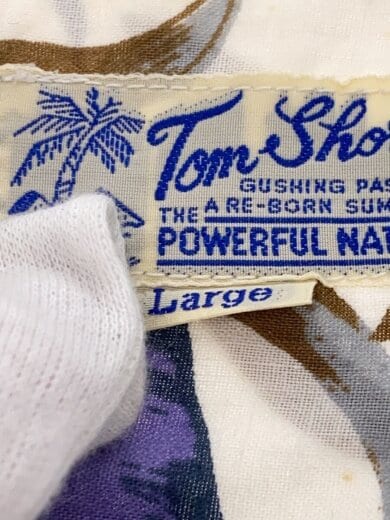 商品画像：tom short/アロハシャツ/L/--/qip512 3