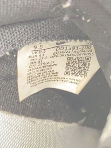 商品画像：DUNK LOW RETRO_ダンク ロー レトロ/27.5cm/BLK 5