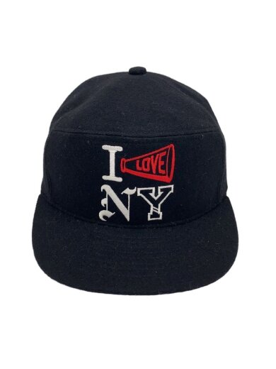 商品画像：キャップ/--/ウール/BLK/無地/メンズ/I LOVE NY 1