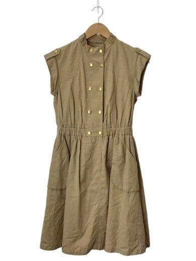 商品画像：半袖ワンピース/38/ポリエステル/BEG/E1j22-791-40 1