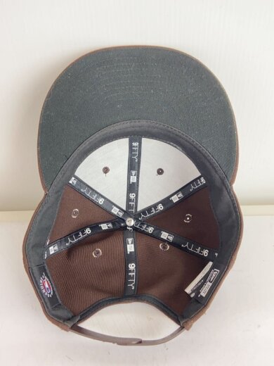 商品画像：キャップ/--/コットン/BRW/無地/メンズ 4