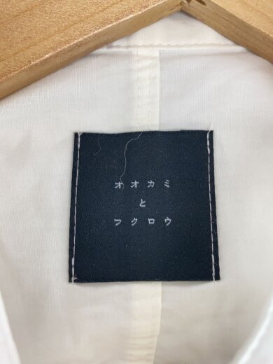 商品画像：長袖シャツ/--/コットン/WHT/portom22119 3