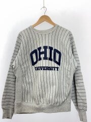 MVP/スウェット/XL/コットン/GRY/ストライプ/90s