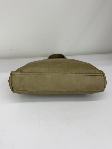 商品画像：ハンドバッグ/レザー/GRY/無地 4