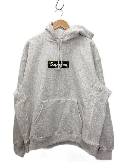商品画像：パーカー/XL/コットン/GRY/23aw/Box Logo Hooded Seatshirt 1
