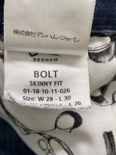 商品画像：ストレートパンツ/28/コットン/BLU/3114313 5