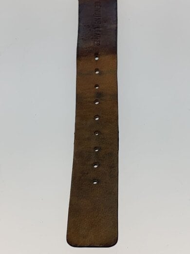 商品画像：ソーラー腕時計/アナログ/レザー/NVY/NVY/14639-367/裏蓋に傷多数あり/使 5