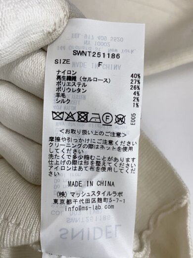 商品画像：カーディガン(薄手)/FREE/--/WHT/swnt251186 5