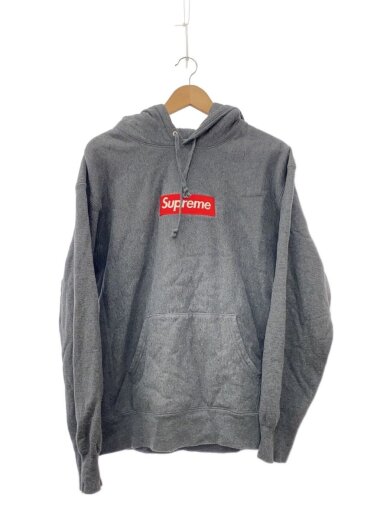 商品画像：パーカー/M/コットン/GRY/box logo hooded sweatshirt 1