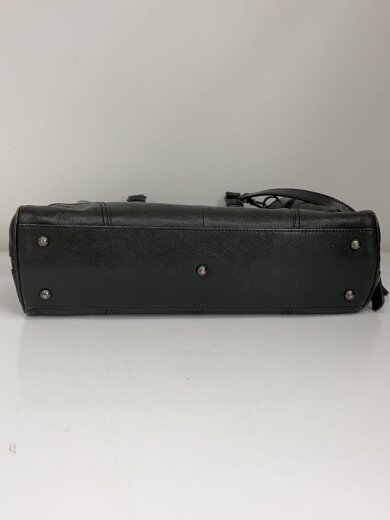 商品画像：ESTINE/トートバッグ/レザー/BLK/無地/2WAY/角擦れあり 4