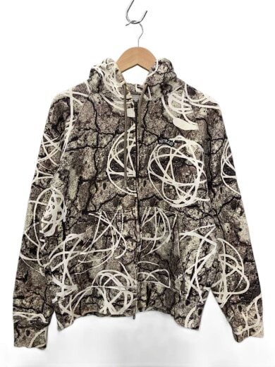 商品画像：ジップパーカー/L/コットン/BRW/カモフラ/NR009-TP04 1