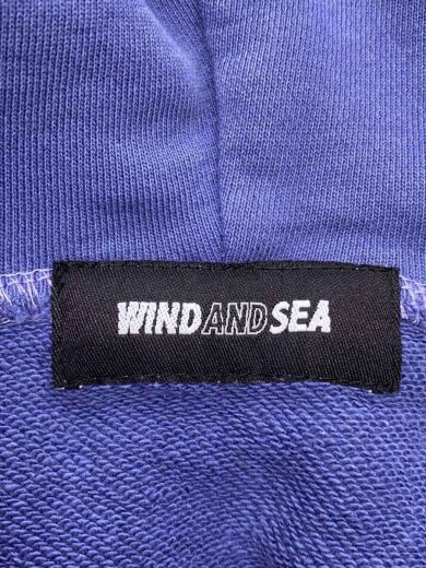 商品画像：ジップパーカー/L/コットン/NVY/WDS-0-CLCH-25-Q3-CS-07/シミあり/Heptagon 3