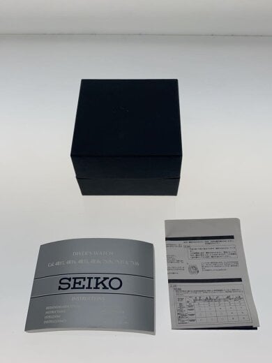 商品画像：自動巻腕時計/アナログ/ラバー/BLK/BLK/SKX013K1/ボーイズ/箱あり/説明 6