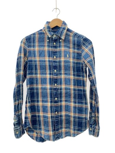 商品画像：長袖シャツ/XS/コットン/IDG/チェック 1