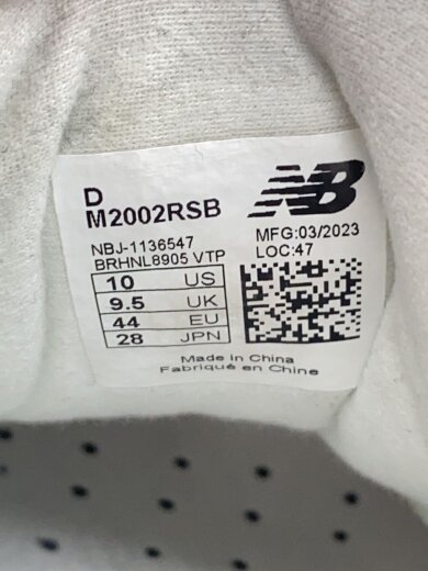 商品画像：ローカットスニーカー/28cm/GRY/m2002rsb 5