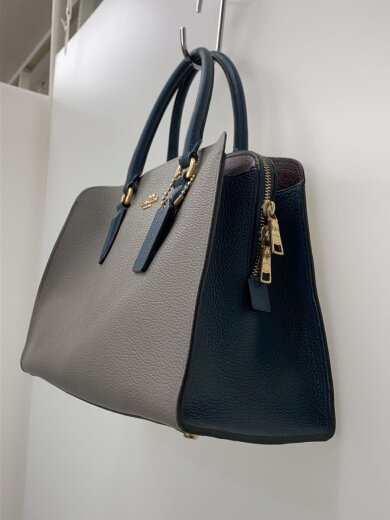 商品画像：ハンドバッグ_オールレザー/レザー/BLU 2