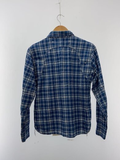 商品画像：長袖シャツ/16/コットン/BLU/チェック/770WS// 2