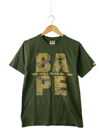 商品画像：Tシャツ/S/コットン/KHK/001TEK80141M// 1