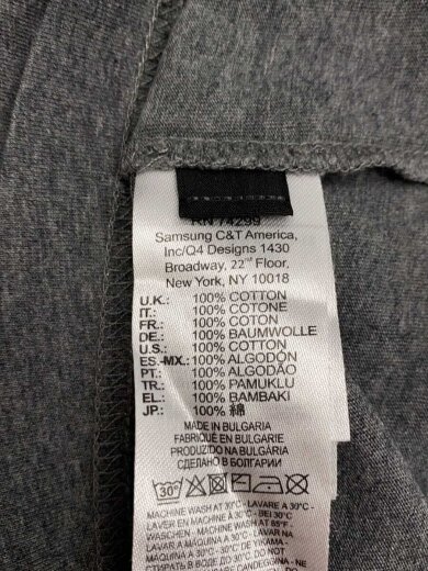商品画像：長袖Tシャツ/--/コットン/GRY/プリント// 4