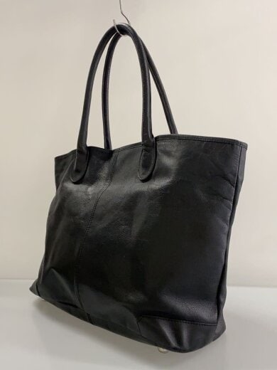商品画像：トートバッグ/レザー/BLK/無地// 2