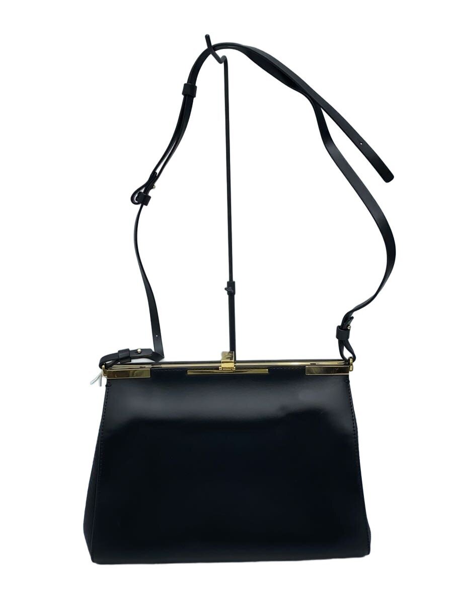 ZANCHETTI / ショルダーバッグ/レザー/BLK/無地