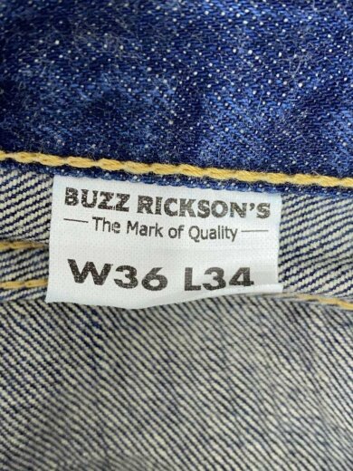 商品画像：ストレートパンツ/36/デニム/NVY/無地/lot041 5