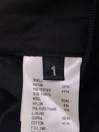 商品画像：フライトジャケット/1/レーヨン/BLK/KB62-042// 4