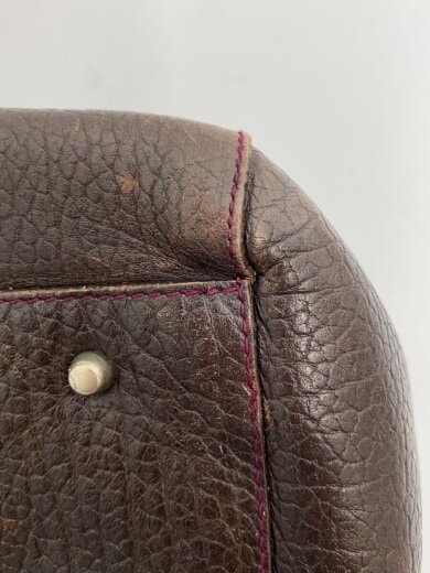 商品画像：ボストンバッグ/レザー/BRW/24894 9