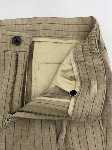 商品画像：スラックスパンツ/M/ウール/BEG/ストライプ/AMFP251117 3