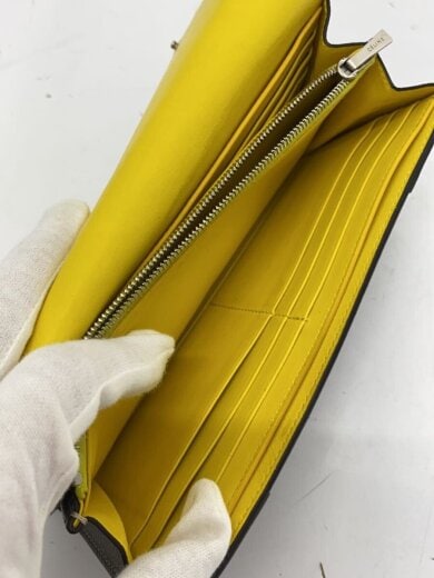 商品画像：長財布/PVC/BRW/無地/レディース 6