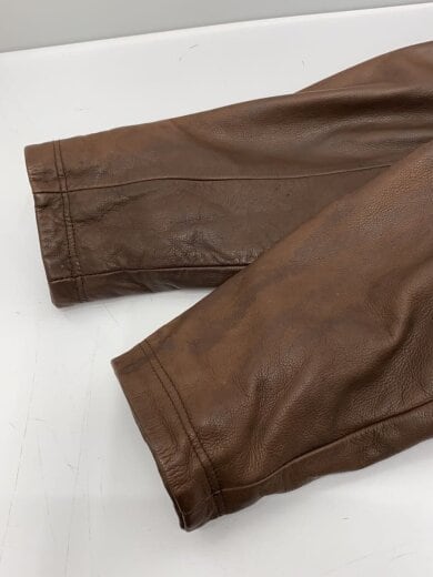 商品画像：レザージャケット・ブルゾン/M/レザー/BRW 5