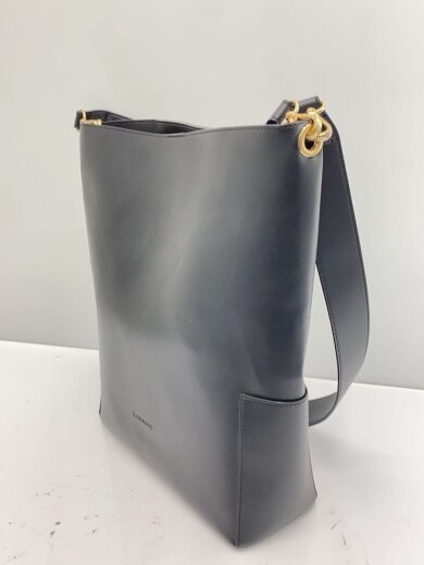 商品画像：トートバッグ/レザー/BLK/無地 2