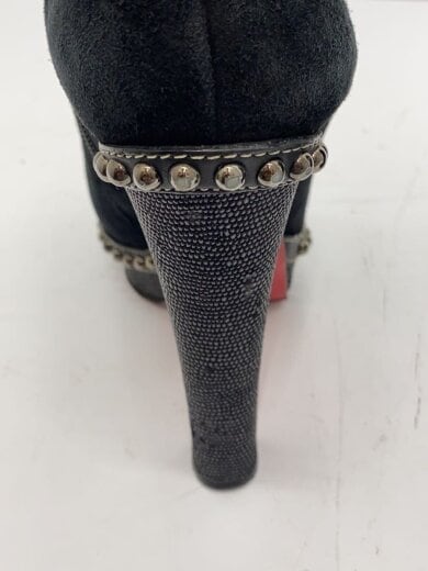 商品画像：ドレスシューズ/37/BLK/スウェード 9